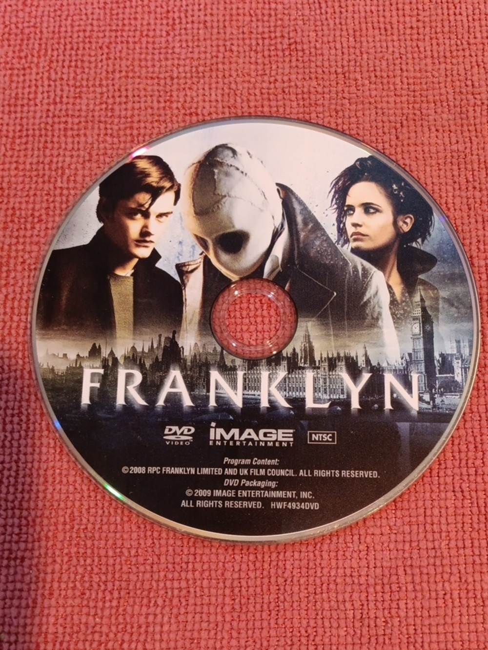 2/$12 Franklyn (DVD) *NO CASE*